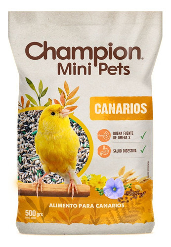 Champion Mini Pets Canarios 500gr