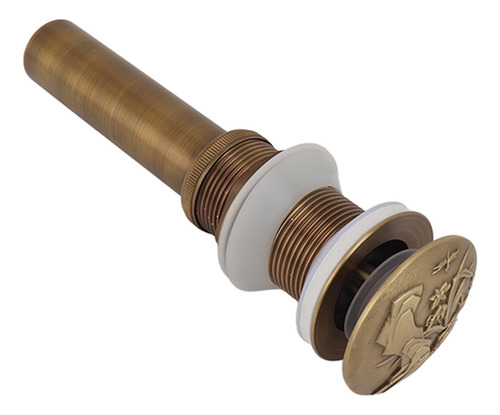 Lavabo De Baño Up Drain Stopper, De Latón, Retro, Antiobstru