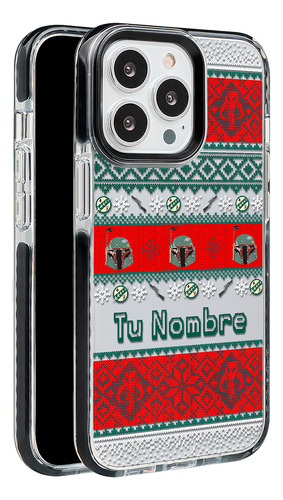 Funda Para iPhone Boba Fett Star Wars Ugly Suéter Nombre