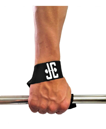 Imagen 2 de 4 de Par De Cintas Poder Straps Para Gimnasio - Levantamiento
