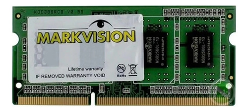 Memoria Sodimm Ddr4 Markvision 16 Gb 3200 Mhz 1.20v Bulk