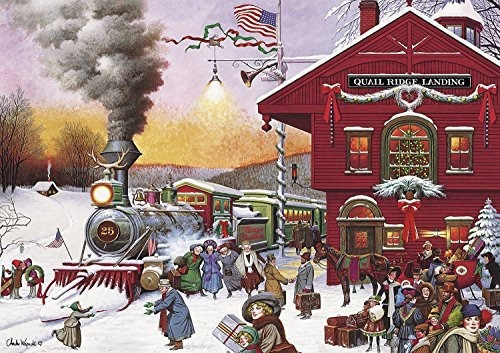 Buffalo Juegos Silbato Stop Navidad Por Charles Wysocki Puzz