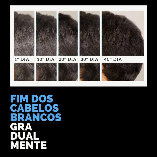 Shampoo Escurecedor De Cabelo Gradual Men + Potente