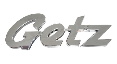 Emblema Getz Cromado Hyundai ( Incluye Adhesivo 3m)