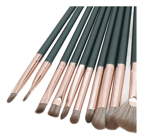 Brocha Para Colorete Para Sombra De Ojos, 14 Unidades, Color