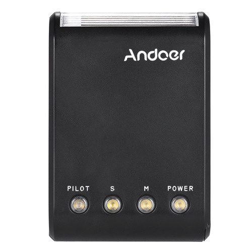 Andoer Ws -25 Profesional Mini Flash Esclavo Digital Portát