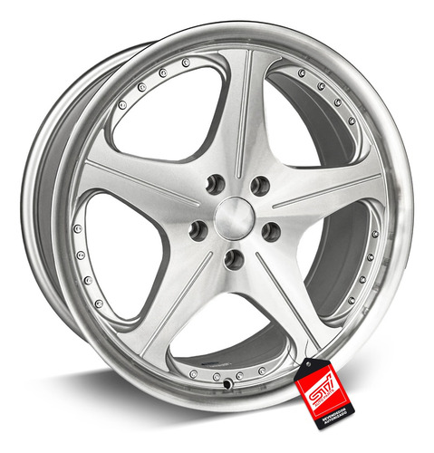 Par Roda Super Star Aro 19x8.5 5x114 Offset 32 Prata