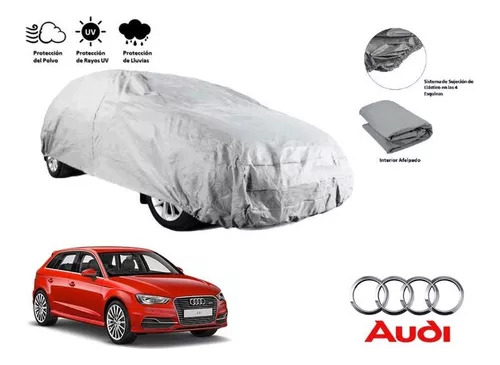 Lona Gruesa Afelpada Impermeable Cubre Auto Audi A3 2018