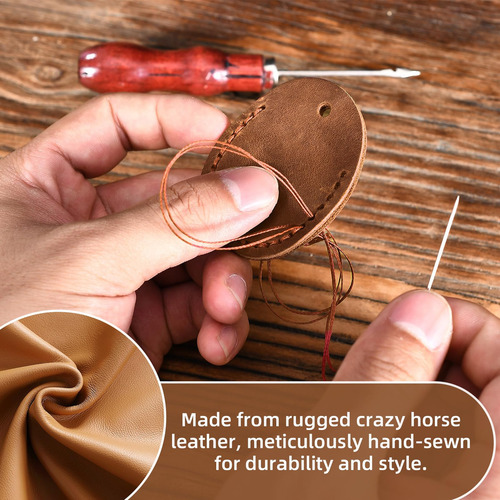 Paq 4 Fundas De Cuero Para Airtag De Apple Funda Para Airtag