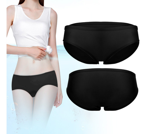 Silicona Elástica Para Natación Femenina, Impermeable Y Anti