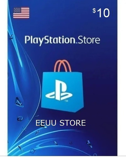 Psn Card Us$10 Playstation Para La Store Usa