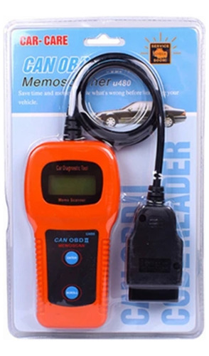 Scanner Car-care Can Obd2 U480. Code Reader