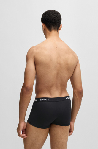 Boxer Trunk Hugo Boss 3 Pack De Algodón - Original