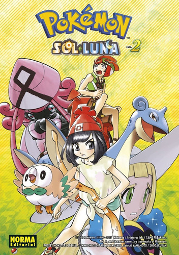 POKEMON SOL Y LUNA 02, de AUTOR. Editorial Norma en español