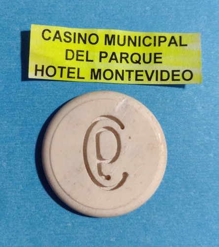 Ficha De Hueso Casino Montevideo 