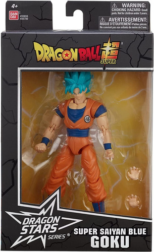 Imagen 2 de 7 de Figura Dragon Ball Super Son Goku Ss Blue Original Bandai