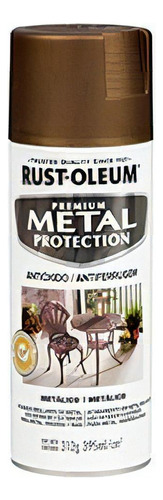 Pintura Aerosol Anticorrosiva Metálica Metal P. Rust Oleum Color Latón (bronce) Antiguo