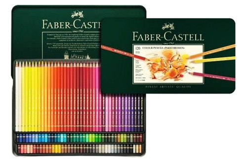 Lápices Artisticos Faber Castell Polychromo X 120 Colores 