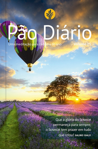 Pão Diário vol 25 - paisagem, de Pão Diário. Editora Ministérios Pão Diário, capa mole em português, 2021