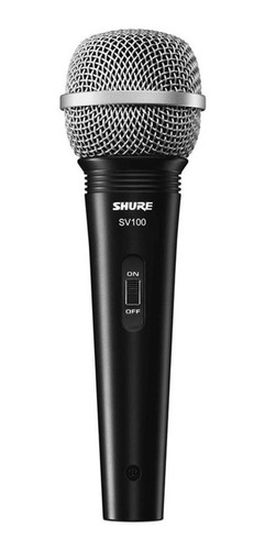 Imagen 1 de 3 de Shure Sv100 Micrófono Vocal Dinámico Con Cable Xlr - Plug