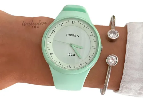 Reloj tressa sumergible mujer sale