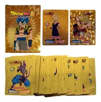 Comprar Cartas Dragon Ball Especiales - 55u Doradas \u002F Multicolor Dragon Ball Card Game Inglés