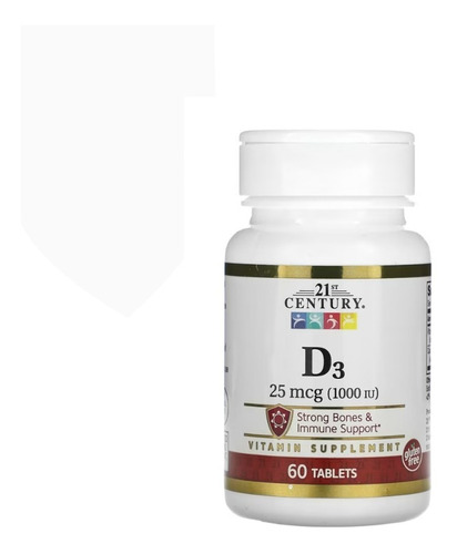 Vitamina D3 Premium Inmunidad 1000iu 60 Tabletas Eg D110