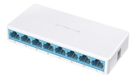 Imagen 2 de 3 de Switch Mercusys 8 Puertos 10/100 Mbps