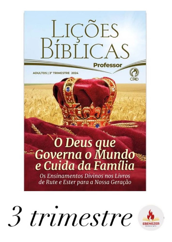 Revista Lições Bíblicas Adulto Professor Escola Dominical