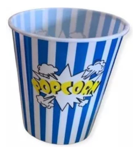 Vaso De Plastico Para Cabritas O Popcorn Palomitas 16x17cm