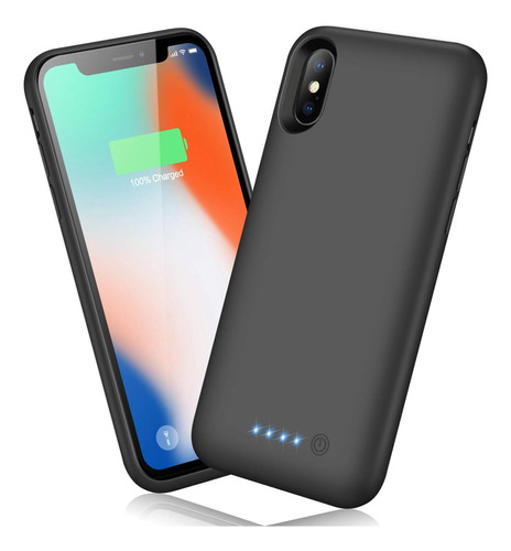 Funda De Batería Para iPhone X/xs/10, Más Reciente 6500mah, 