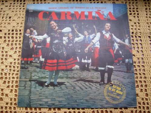 Carmiña / Soundtrack Lp Vinilo Promo Silvestre Mario Marzan