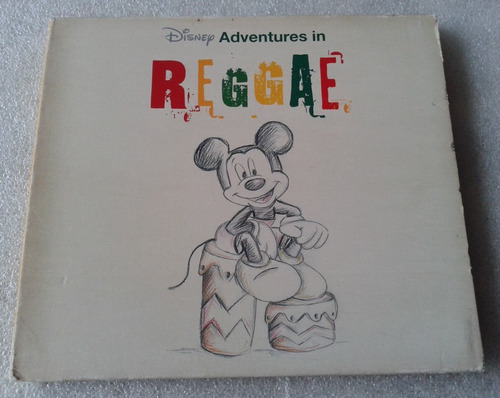 Disney Adventures In Reggae Digipack C/1 Cd Fabricado En Mex