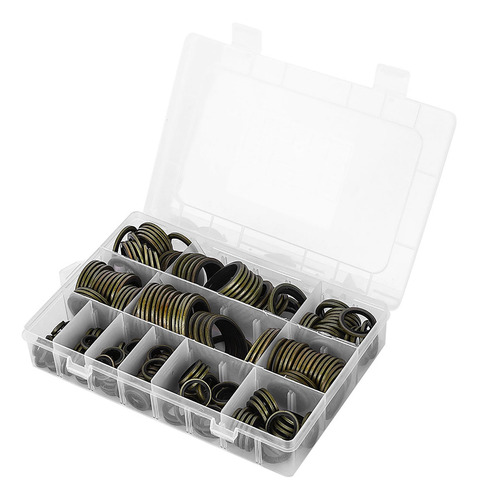 O Ring 240pcs 6\8\10\12\14\16\18\20\22\24\27\30mm Metal