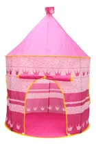 Comprar Carpa Castillo Casita Armable Niños Niñas Azul Y Rosado 