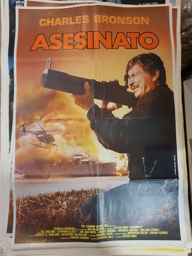 Afiche De Cine Original-2339-asesinato- Charles Bronson