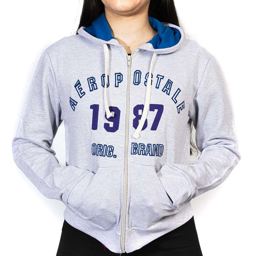 Campera Aeropostale Capucha 87 Hood J Mujer Aero