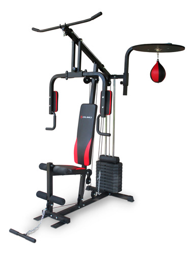 Multigym Olmo Fitness 90+ Barra Lingotes + Punching Ball Fit