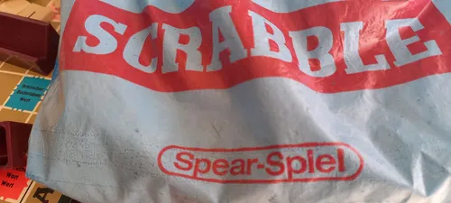 Juego De Mesa Scrabble Spear Spiel Original Alemán Vintage (Usado)