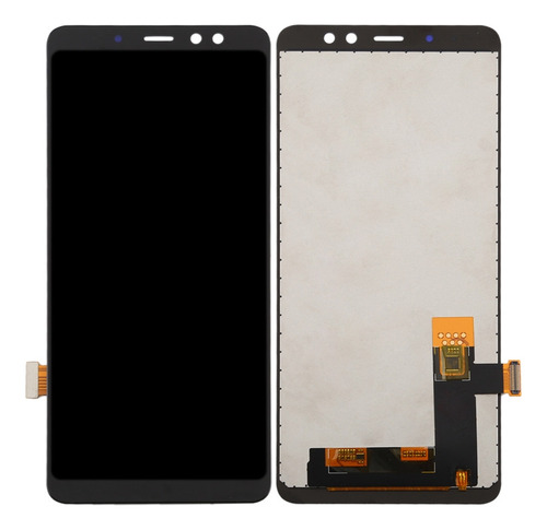 Media Pantalla Lcd Incell Negra Para Galaxy A8+ (2018) A730f