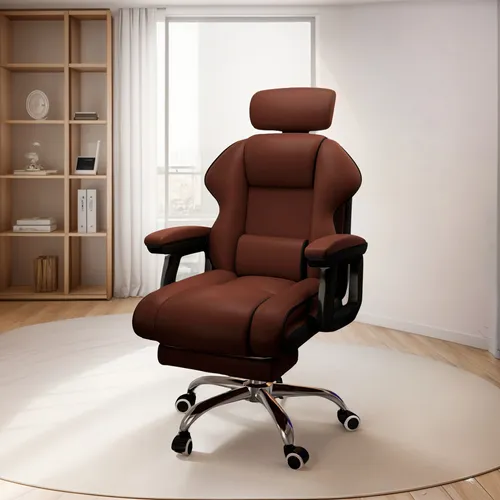 Silla Gerencial Apoyo Lumbar Y Pies Reclinables