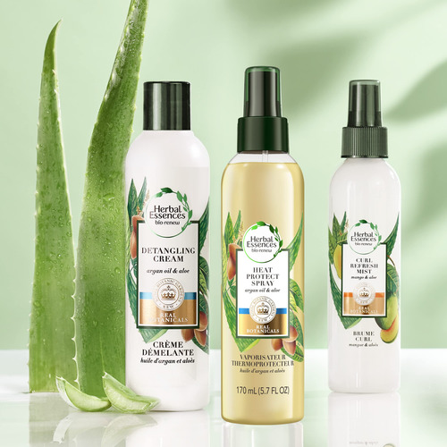 Crema Desenredante Herbal Essences Con Aceite De Argán Y
