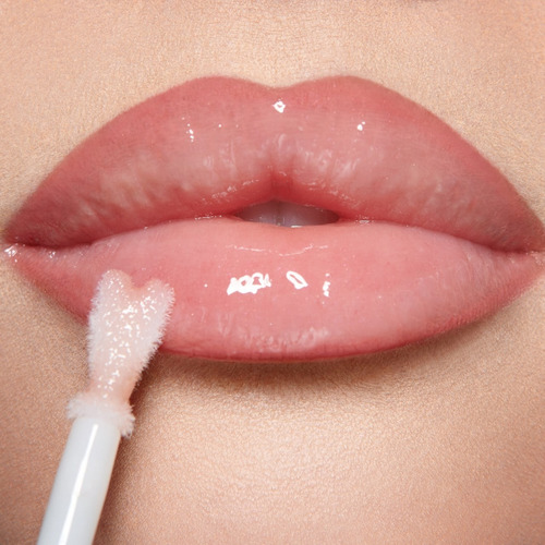 Charlotte Tilbury Nude Pink Glossy Lip Gloss Delineador Set