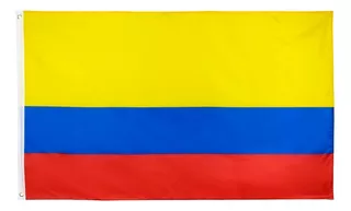 Bandera De Colombia 60 Cm X 90cm En Poliester