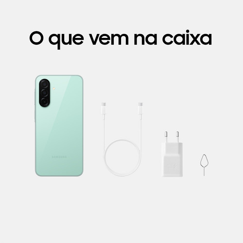 Celular Samsung Galaxy A26 5g 256gb, 8gb Ram, Câmera De 50mp, Ip67, Tela Super Amoled 6.7 , Nfc - Verde