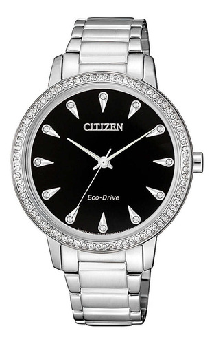 Reloj Citizen Eco Drive Mujer Fe7040-53e Silhouette Crystal