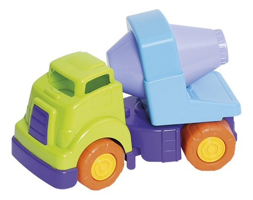 Camión mezclador de concreto articulado de juguete - Mercotruck