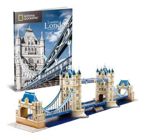Kit De Modelo De Arquitectura 3d Cubicfun, Puente De Londres