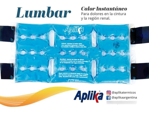 Imagen 3 de 10 de Gel Calor Instantáneo Para Niños 20 X 16cm - Junior - Aplika
