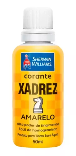 Corante Pigmento Liquido Xadrez Bisnaga 50ml - kit com 6un